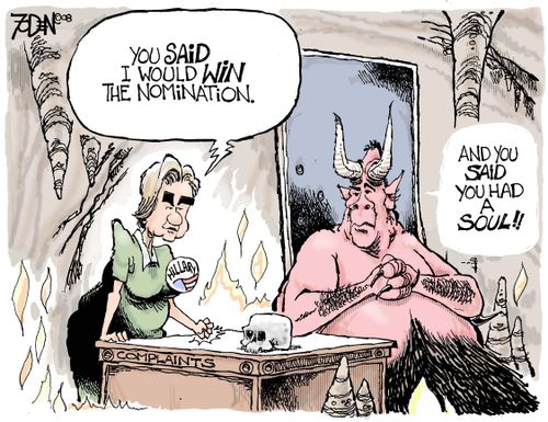"I said I'd WIN the nomination."