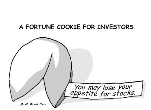A fortune cookie for investors.