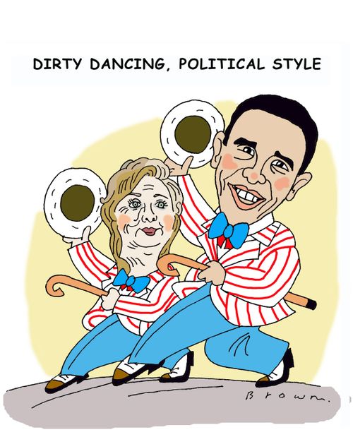 US Presidential Campaign.