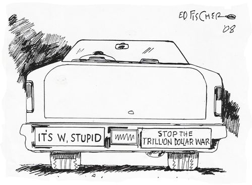 George W - Stop the Trillion Dollar War.