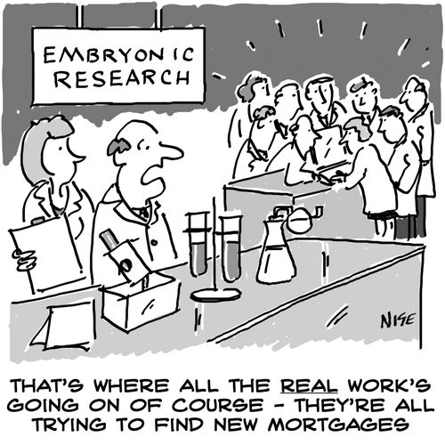 "That's where all the real work's going on - they're all trying to find new mortgages."