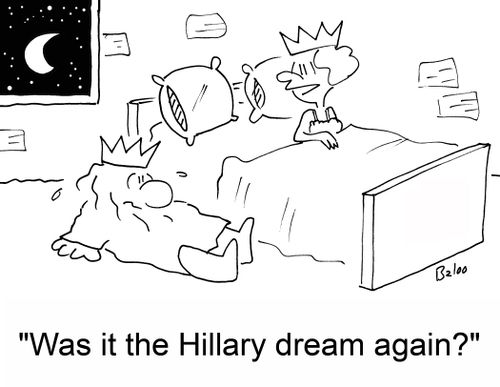 'Was it the Hillary dream again?'