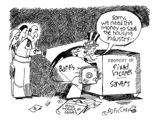 "Sorry, we need this money to save the housing industry..."