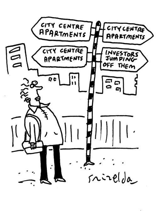 City Centre Apartments/Investors Jumping Off Them