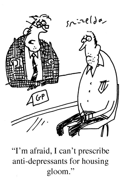 'I'm afraid I can't prescribe anti-depressants for housing gloom.'
