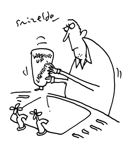 Washing Up Liquidity.