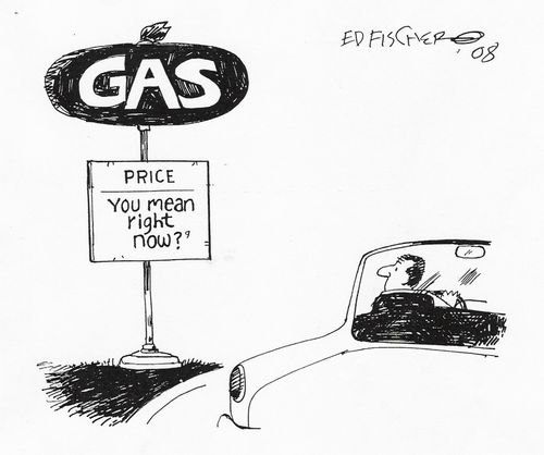 Current gas prices.