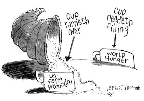 Cup runneth over...cup needeth filling.