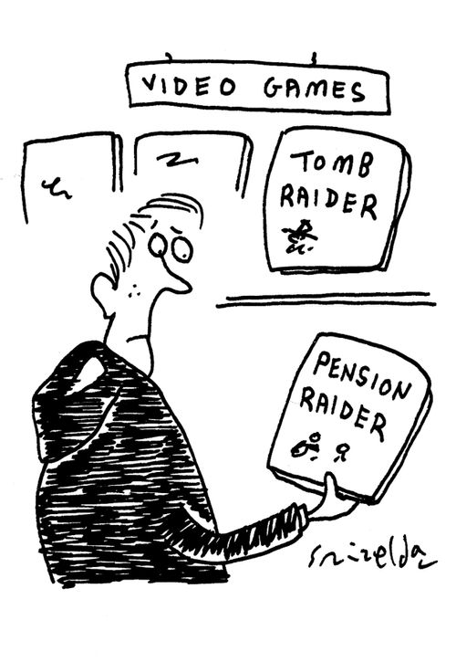 Video Games - Tomb Raider, Pension Raider