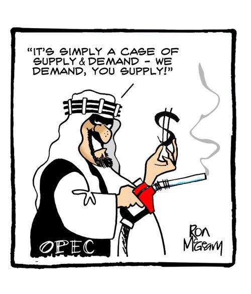 'It's a simple case of supply and demand. We demand, you supply!'