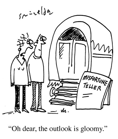Misfortune Teller - 'Oh dear, the outlook is gloomy.'