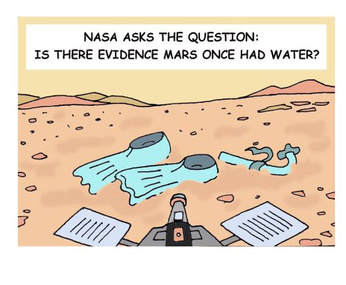 NASA asks the question: Is there evidence Mars once had water?