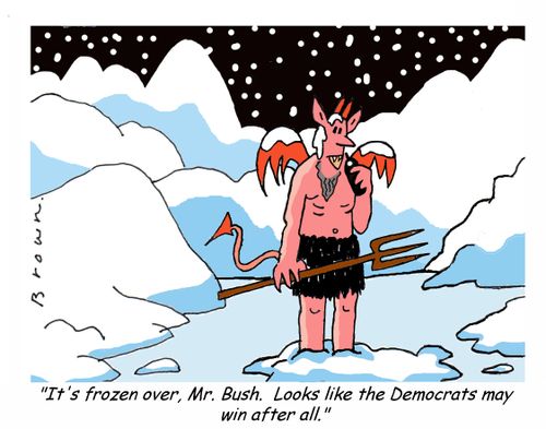 Polls show U.S. Democrats may win.