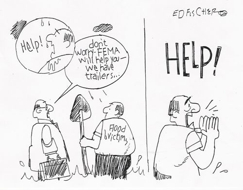 Fema helping.