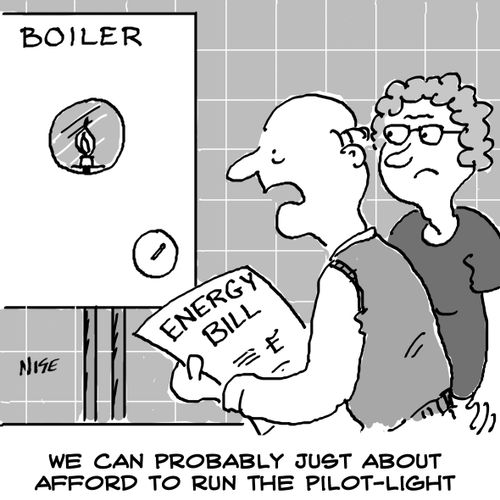 "We can probably just about afford to run the pilot-light."