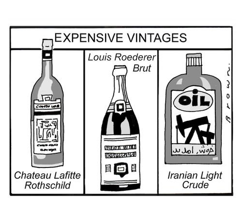 Expensive oil.