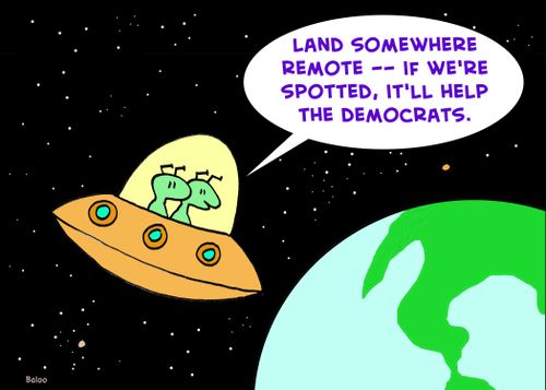 'Land somewhere remote -- if we're spotted, it'll help the Democrats.'