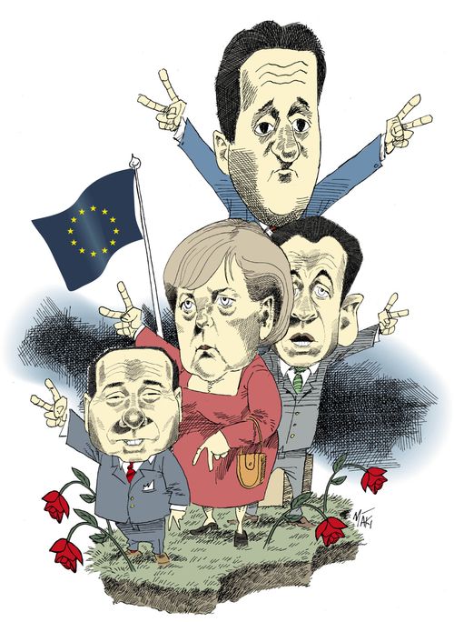 Right wing parties in Europe.