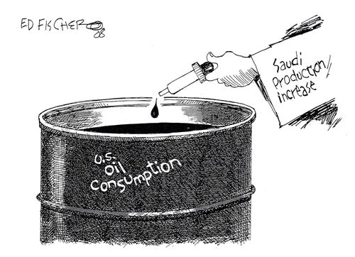 Oil consumption.