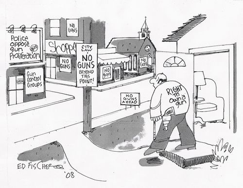 Right to own a gun.