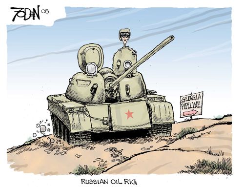 Russian Oil Rig.