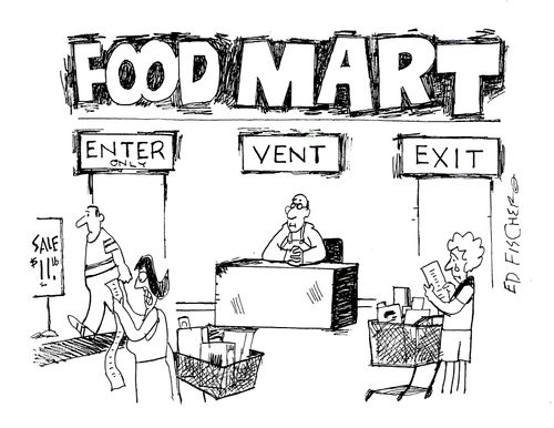 Venting at Food Mart