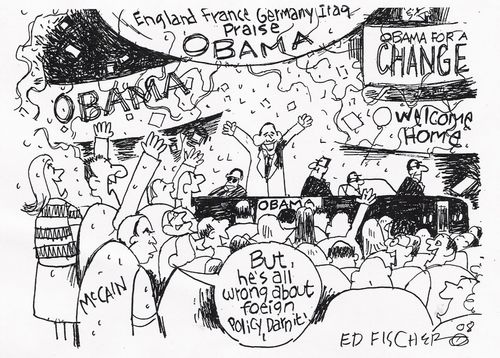 Obama for change.