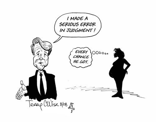 John Edwards serious error in judgment.