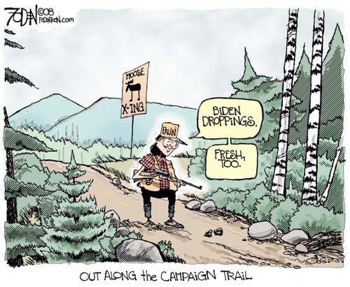 Biden Droppings.