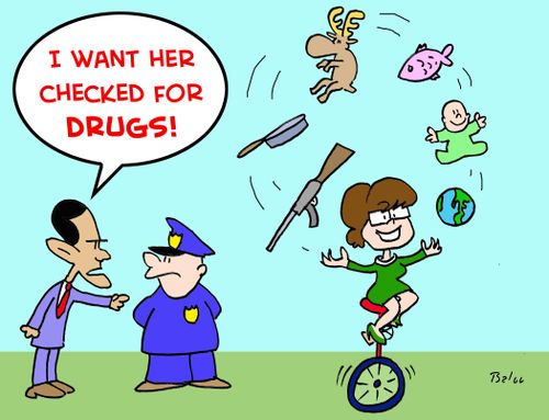 'I want her checked for DRUGS!'