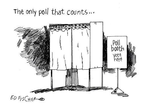 The only poll that counts...