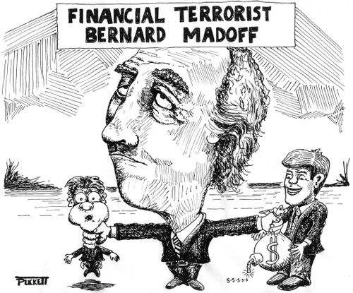 Financial Terrorist Bernard Madoff.