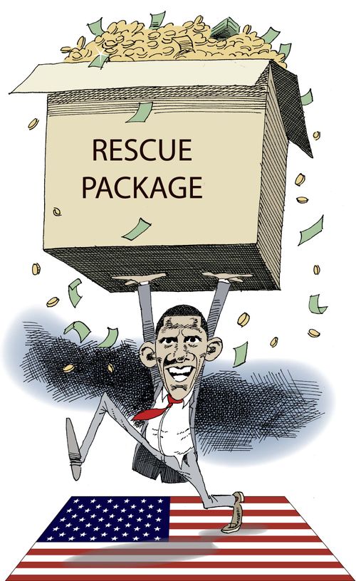 Rescue package.