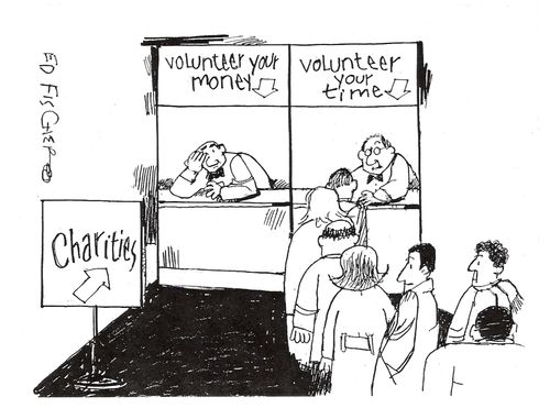 Volunteers.