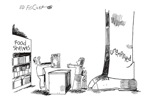 Food Shelf unemployed.