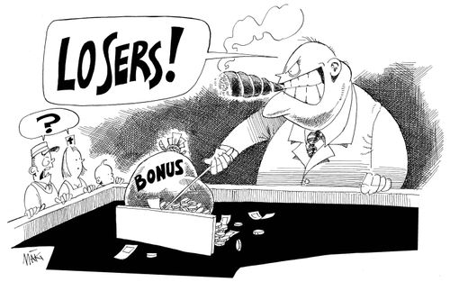 Bonus payments.