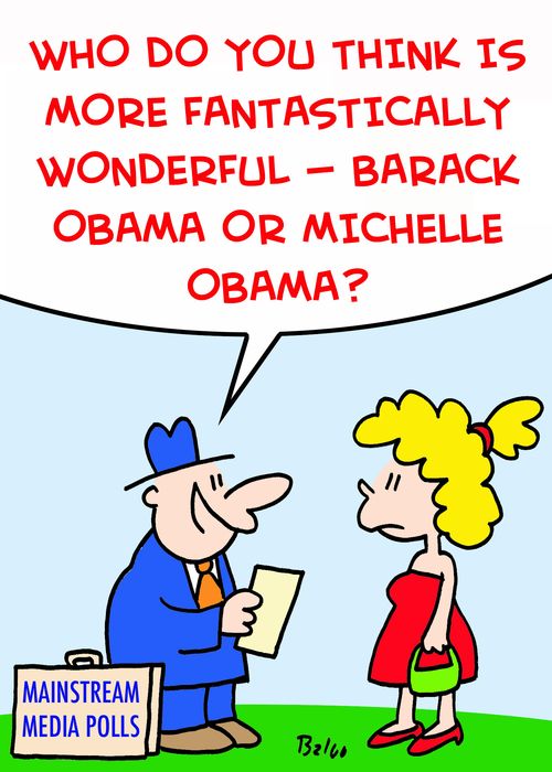 'Who do you think is more fantastically wonderful -- Barack Obama or Michelle Obama?'