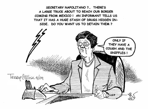 Close the borders? (Swine Flu.)