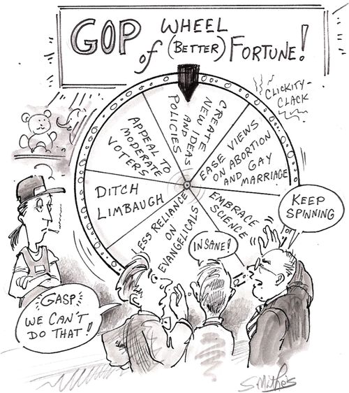 The GOP Wheel of (Better) Fortune.