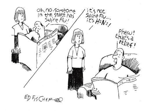 Swine Flu Panic.
