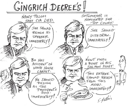 Gingrich Decrees!