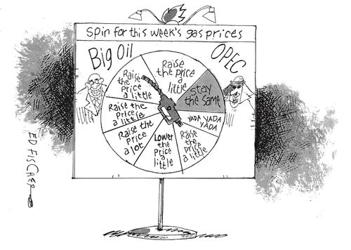 Spin for Oil.