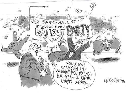 Bail out party.