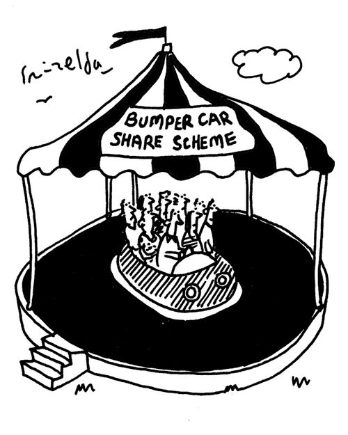 Bumper Car Share Scheme.