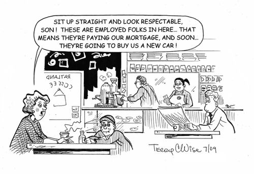 Look respectable, son!