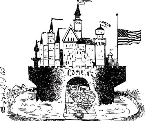 Kennedy at Camelot.