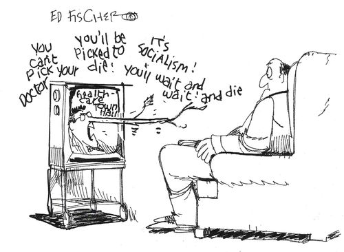 TV news.