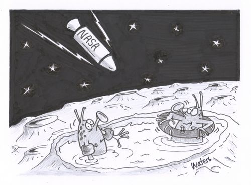 NASA rocket disturbs aliens