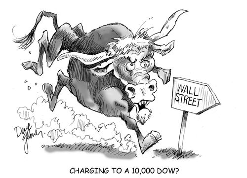 Charging to a 10,000 Dow?