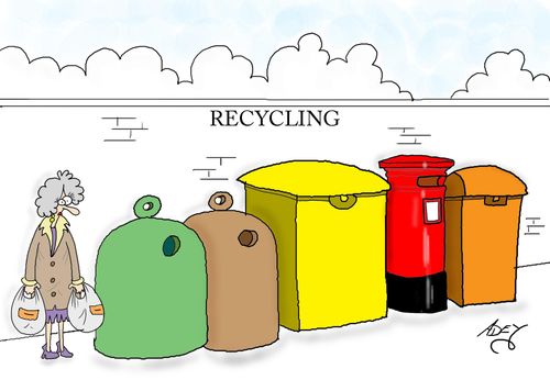 Recycling Post.